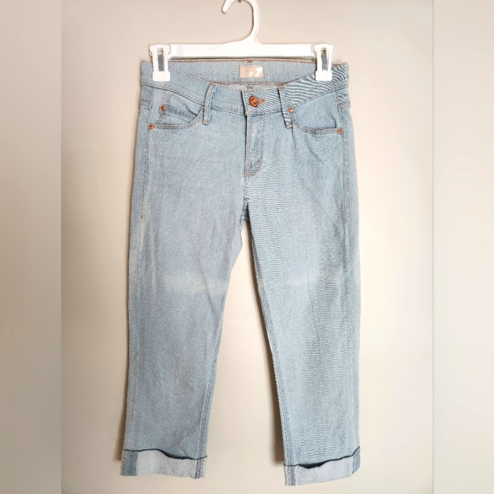 MOTHER Jeans The Runaway Backstage Pass Womens Capris 25